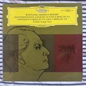 MOZART Piano Sonatas - WILHELM KEMPFF - DG VG+/VG - Foto 1 di 7