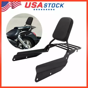 Backrest Sissy Bar + Luggage Rack For Honda VTX1300 VTX1300C R/S/T/N 2003-2009 - Picture 1 of 7