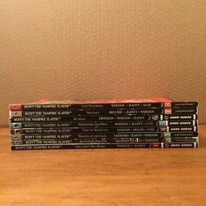Buffy the Vampire Slayer *Season 8* Complete Set of 8 Trade Paperbacks Fair/Good - Picture 1 of 24