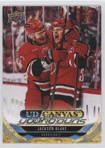 2024-25 Upper Deck Series 2 UD Canvas Young Guns Jackson Blake #C215 Rookie RC - Picture 1 of 7