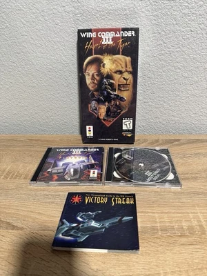 Wing Commander III: Heart of the Tiger (3DO 1995) Longbox Good Condition - Image 1 of 2