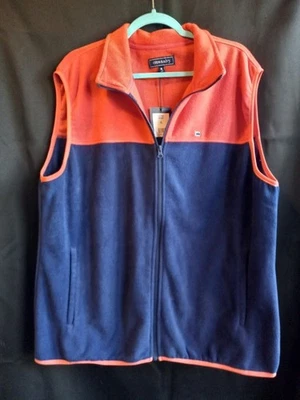 Crown & Ivy / Chaleco polar sin mangas para mujer cremallera completa, talla: XL Foto 1 de 4