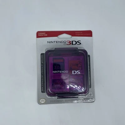 Estuche de Juego Compacto Nintendo 3DS Transparente Púrpura Tiendas 16 Tarjetas de Juego Nuevo Foto 1 de 4