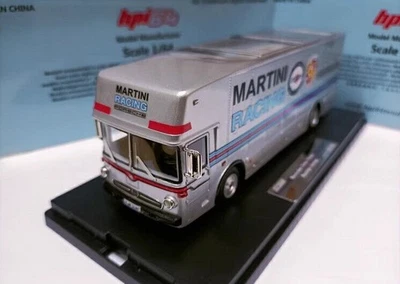 Hpi64 1/64 Resina Coche Modelo Mercedes-Benz 0317 Porsche Truck Martini Racing Foto 1 de 4