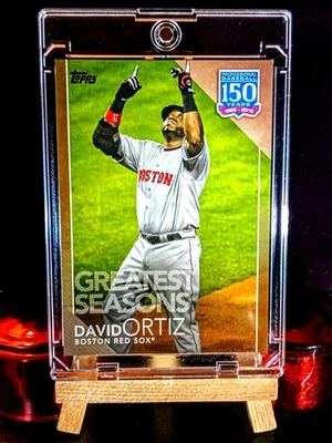 David Ortiz 2019 Topps GS-8 Red Sox 150 Years Greatest Seasons Gold 47/50 (NM-M) - Image 1 of 3