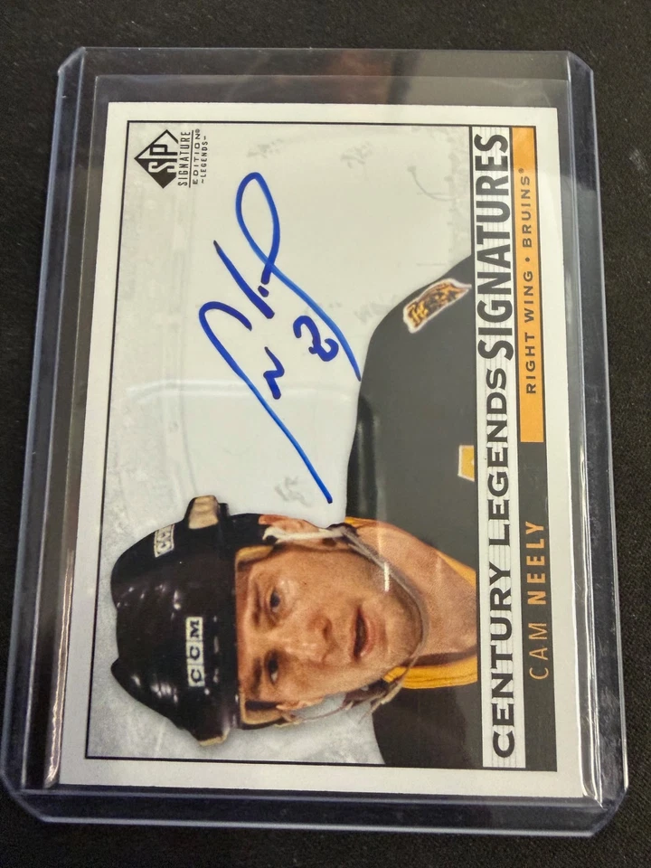 2020-21 SP Signature Edition Cam Neely Legends Century Auto - Image 1 of 1