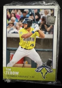 2017 Columbia Fireflies Team Set komplett Minderjährige Tim Tebow RC Low A NY. METS - Bild 1 von 2