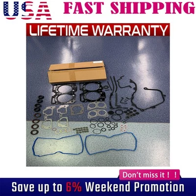 Gasket Kit for 1999-11 Subaru Impreza Legacy Forester Outback 2.5 HS26170PT-1 US - Image 1 of 4