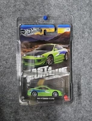 Hot Wheels Silver Series 1995 Mitsubishi Eclipse Fast & Furious Brian O'Connor Foto 1 de 4