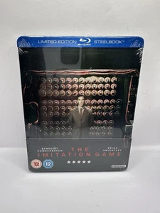 The Imitation Game Zavvi Exclusive Blu-ray Steelbook New & Sealed Rare OOP - Bild 1 von 4