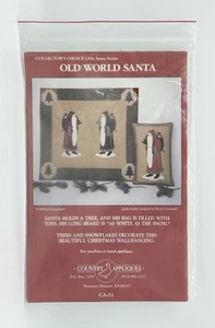 Collector’s Choice Country Applikationen CA-51 Olde Word Santa Patterns VINTAGE 1989 - Bild 1 von 3