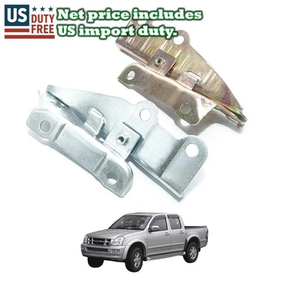 Fit 2002–2012 Isuzu D-Max RA RC KB Chevrolet LUV Rodeo conjunto de dobradiça do capô do motor novo - Imagem 1 de 4