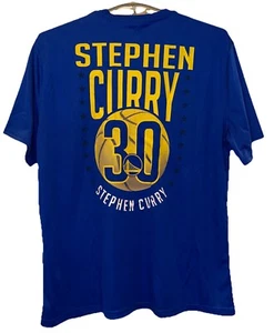 Stephen Curry Men’s Golden State Warriors Blue T-shirt, Size X-large, New - Picture 1 of 9