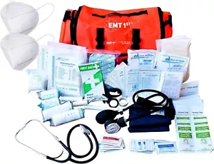 EMT 1st Emergency Responder First Aid Kit | Medical Trauma Bag for Disaster Prep - Picture 1 of 7