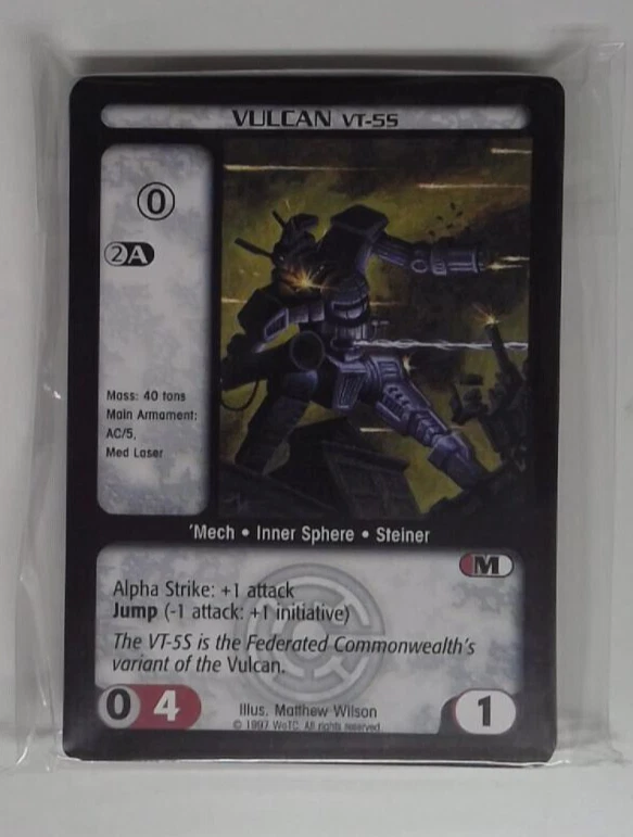 Battletech CCG/TCG Counterstrike Complete 30 Card Uncommon Set 1997 WOTC - Image 1 of 1