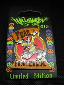 Prendedor Goofy Halloween Fear in Frontierland Haunted Lands 2015 Disney LE * - Imagen 1 de 2