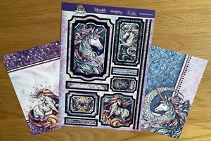 Hunkydory Stained Glass Mystical World Card Making Kits - Various Titles - Picture 1 of 15