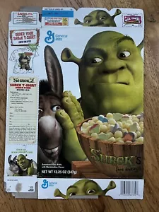 2004 General Mills Shrek's (not donkey's) cereal box - SHREK Message Board! - Picture 1 of 3