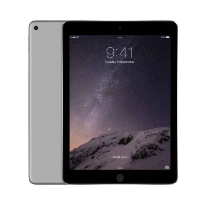Apple iPad Air 2,  128GB, 9.7" , SPACE GREY -GRADE A, 1 Year warranty - Image 1 of 3