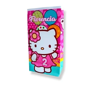 Bolsa de regalo Golosinera para Cumpleaños Hello Kitty Digital P Imprmir - Imagen 1 de 3
