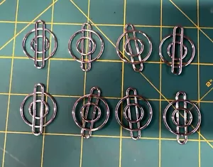 8 pezzi 25 mm ventola muffin copertura in metallo protezione griglia computer 2510 - Foto 1 di 2