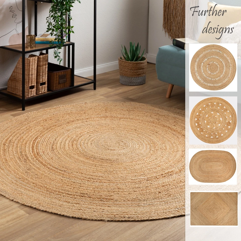 STEFFENSMEIER GOA JUTE RUG - ECO-FRIENDLY, PLANT-BASED NATURAL FIBER - Image 1 of 1