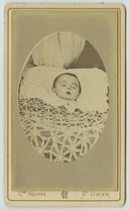 CDV 1870-80 Célestin Houppe à Saint-Omer. Enfant post mortem. - Picture 1 of 2