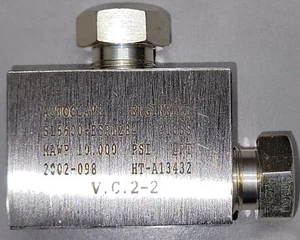 Accesorio de codos de alta presión Parker Autoclave Engineers SL6600-ESR1284,10.000 PSI - Imagen 1 de 12