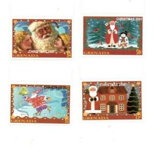 Grenada - 2001 - Christmas - Set Of 4 Stamps - MNH