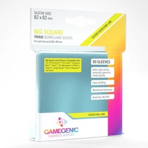 50 fundas para juegos de mesa Gamegenic grandes cuadradas transparentes 82 x 82 mm - Imagen 1 de 5