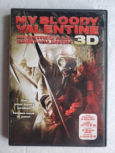 My Bloody Valentine 3D DVD with Three Pairs of 3-D Glasses 2009 Lionsgate  - Picture 1 of 5