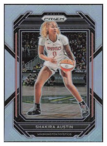 SHAKIRA AUSTIN 2023 Panini WNBA Prizm Prizms Silver #70 WNBA  ID:81749