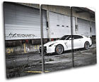 Nissan GT-R Import Grunge Urban Cars TREBLE Leinwand Wand Kunst Bild drucken
