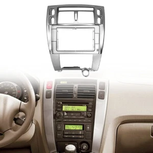 Fit For Hyundai Tucson 2004~09 Car Stereo Radio Fascia Panel Double Din Frame - Picture 1 of 3