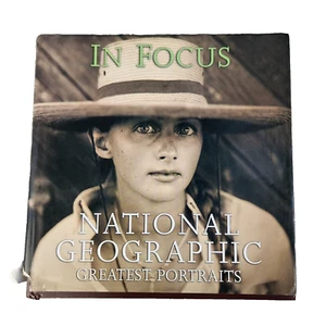 In Focus National Geographic Hard Cover Book Greatest Portraits Photography Art - Picture 1 of 12