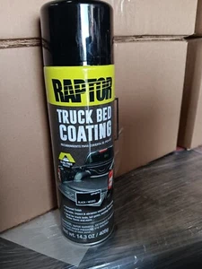 Raptor 1K Bed Liner Aerosol Black, 14.3 Ounce Truck Bed Coating - Picture 1 of 2