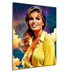 RAQUEL WELCH Model Actress Diva Belles #3/7 ACEO Art Print Card by RoStar