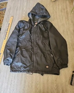 Dickies Performance Blaze Black Full Zip Jacket Kids  Size 8 - Picture 1 of 6