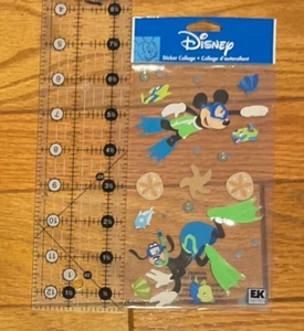 Disney~Jolee's Boutique~Mickey Mouse & Goofy Swim Scrapbook Dimension Stickers - Picture 1 of 2