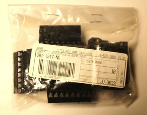 Weidmüller 1527010000 8 Position Terminal Block Plug Female Sockets 0.2" - Picture 1 of 4