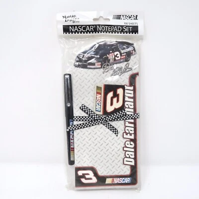 Juego de bloc de notas Dale Earnhardt #3 NASCAR con imán y bolígrafo 2003 Martin Designs  Foto 1 de 4