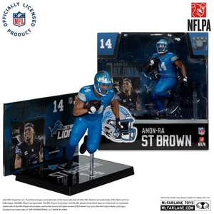 McFarlane NFL SportsPicks * Amon-Ra St. Brown (Detroit Lions) * Modellino 7" - Foto 1 di 5