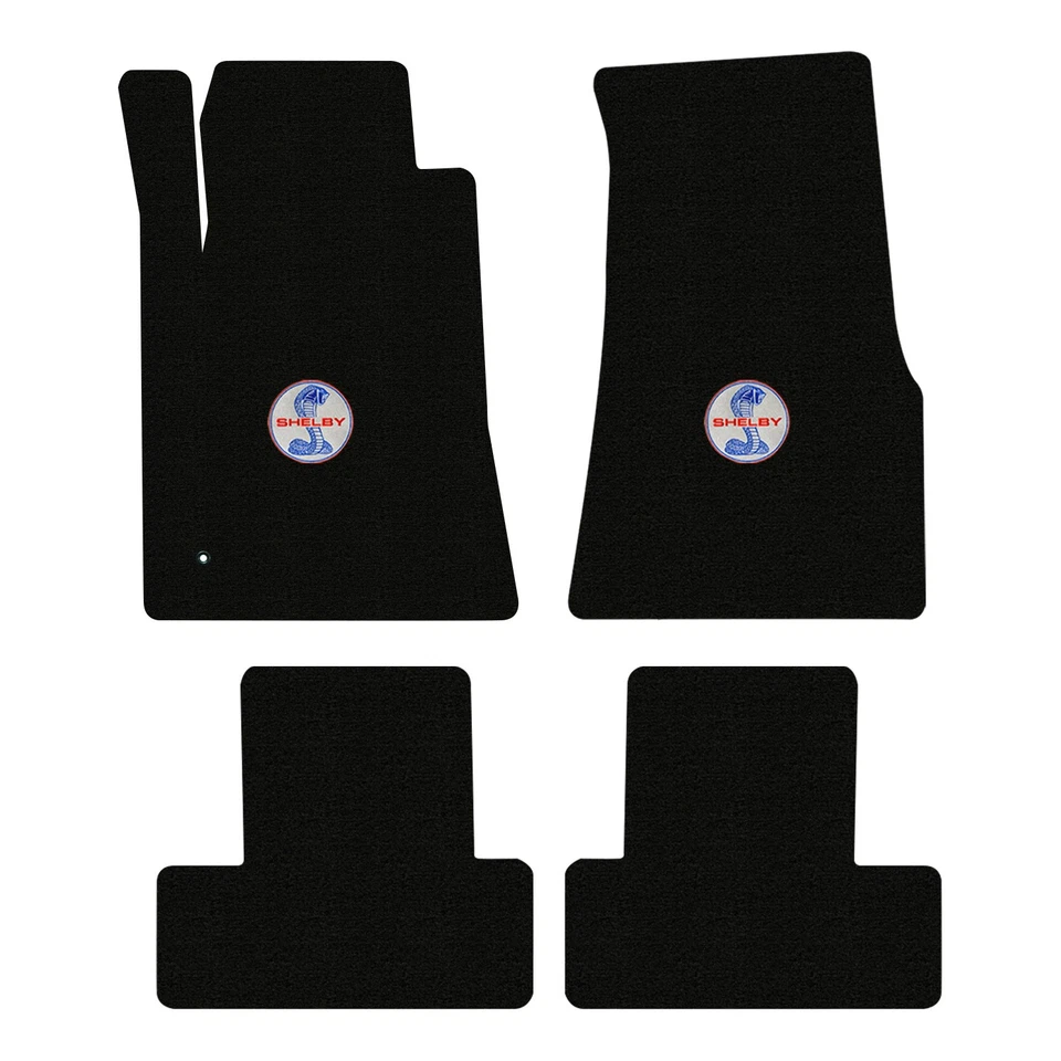 Tapetes de assoalho Lloyd Mats Shelby Mustang 2007, 4 peças - Imagem 1 de 4