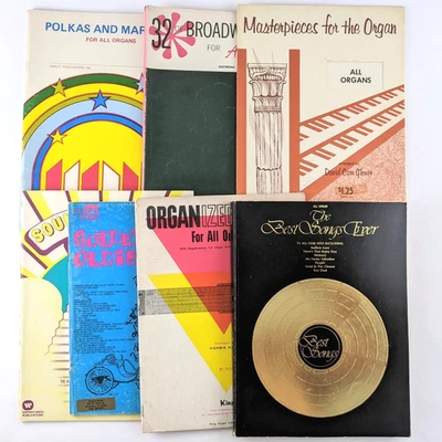Assorted Vintage Organ Sheet Music Collections - Pop, Musicals, Classical, Polka - Image 1 of 4