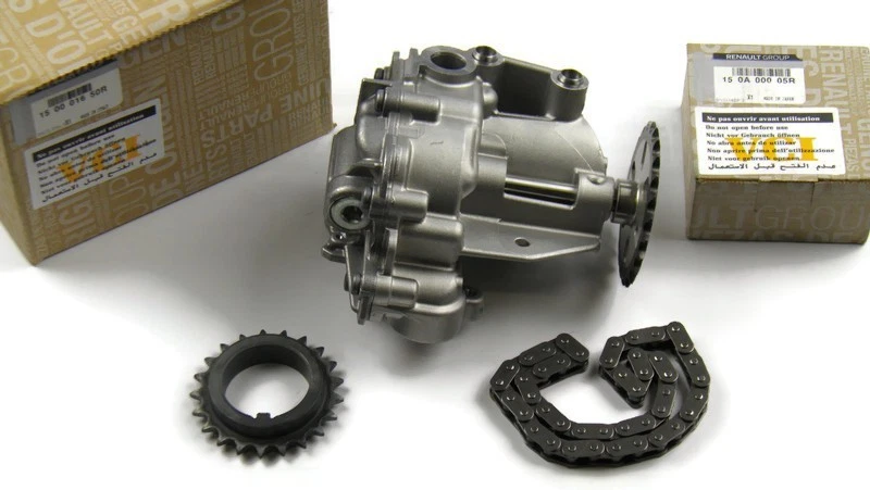POMPE A HUILE & KIT DE CHAINE NISSAN RENAULT 1.6 DCI R9M (OE 150001650R) - Photo 1/4