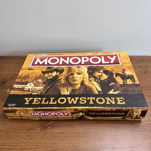 Monopoly Yellowstone Board Game 2022 Dutton Ranch New - Picture 1 of 4