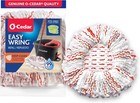 Microfiber Mop Refill Compatible with O-Cedar EasyWring Spin Mop & Bucket System