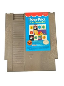 Fisher-Price I Can Remember NES Nintendo Video Game Educational