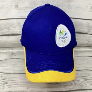 Rio 2016 Olympic Hat Collectible Cap Rio Games Adjustable Strapback - Picture 1 of 13