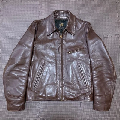 CHAQUETA RYDER MUNDOS PERDIDOS CUERO DE CABALLO MARRÓN S Foto 1 de 4